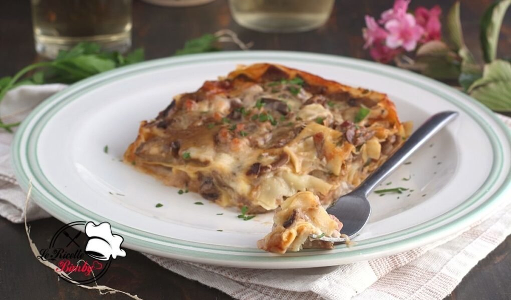 LASAGNE AU FUNGHI BIMBY
