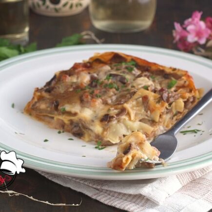 LASAGNE AU FUNGHI BIMBY