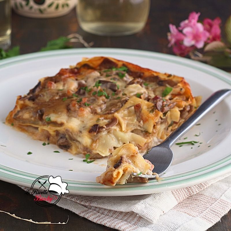 LASAGNE AI FUNGHI BIMBY 