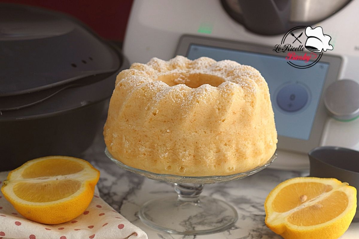 CIAMBELLA AL LIMONE COTTA AL VAROMA BIMBY