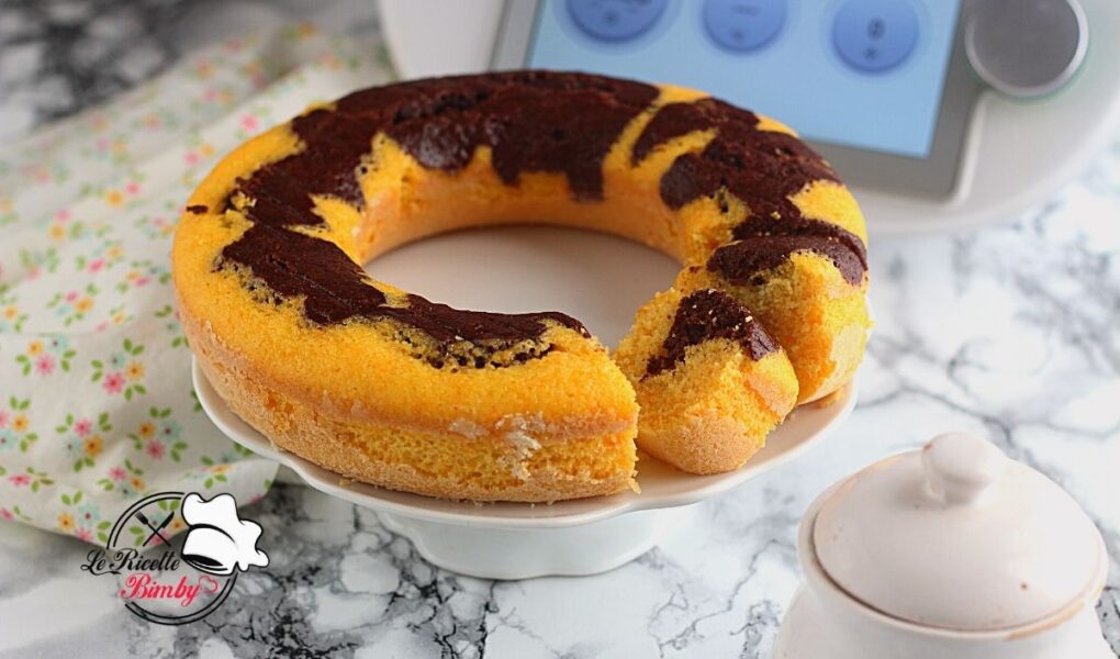 CIAMBELLA ALLA ZUCCA BICOLORE BIMBY