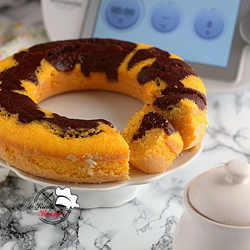 CIAMBELLA ALLA ZUCCA BICOLORE BIMBY