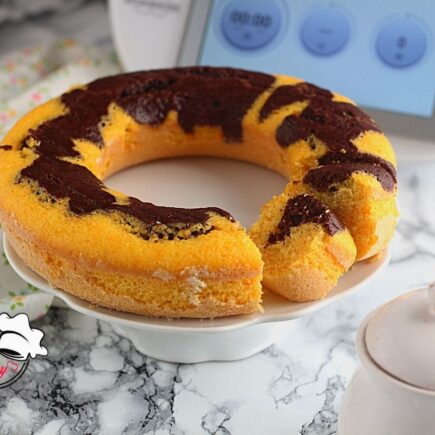 CIAMBELLA ALLA ZUCCA BICOLORE BIMBY