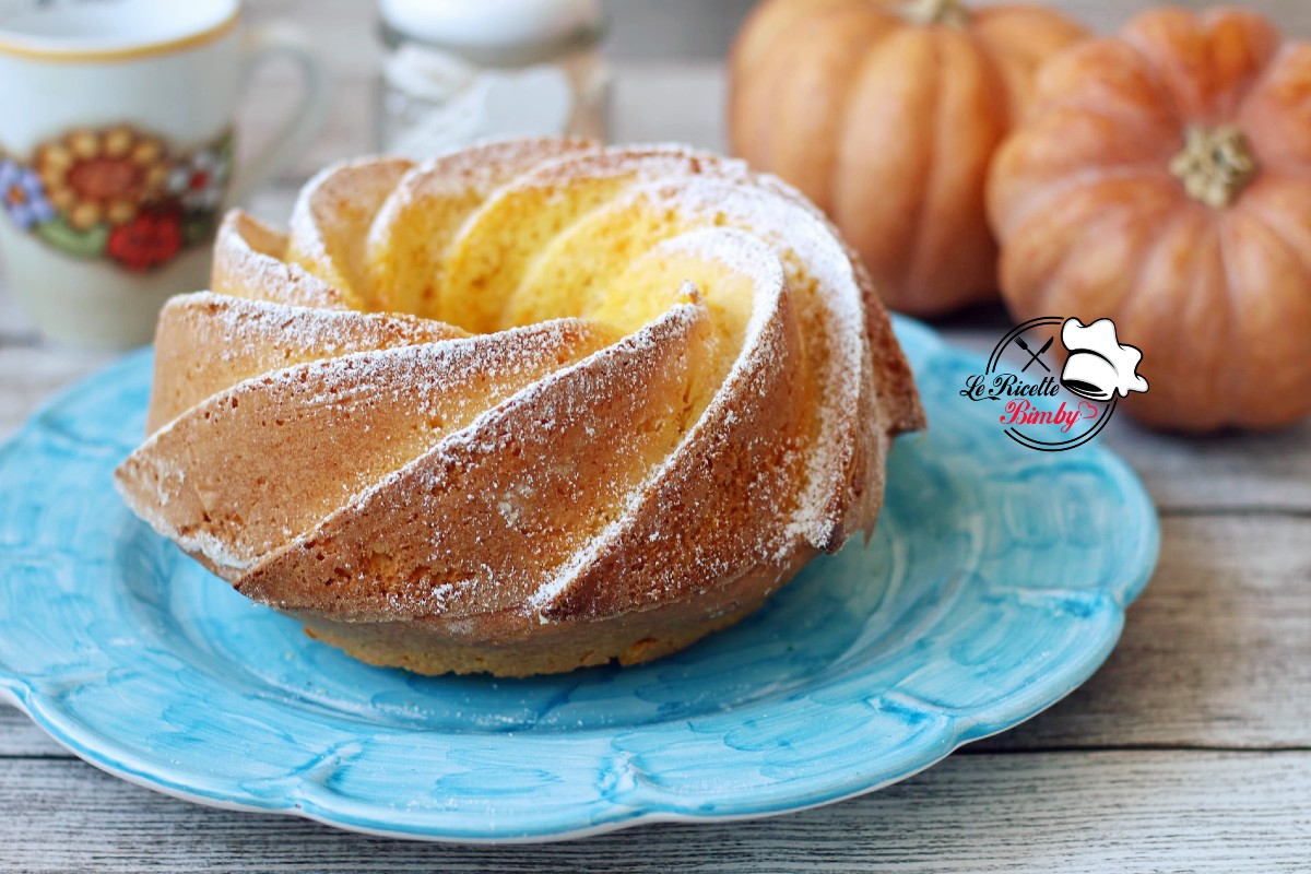 CIAMBELLA ALLA ZUCCA E MANDORLE BIMBY