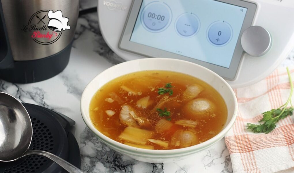 COME FARE IL BRODO DI CARNE CON IL TM6 BIMBY