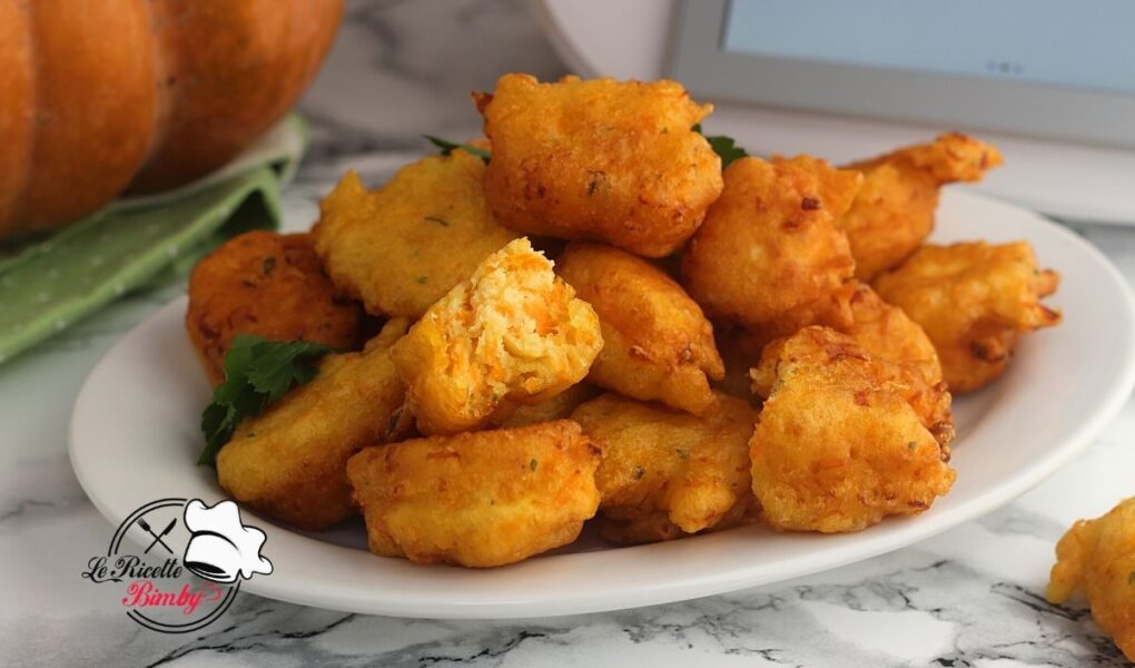 FRITTELLE ALLA ZUCCA SALATE BIMBY