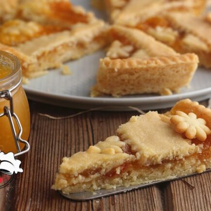 CROSTATA MORBIDA ALLA MARMELLATA ALL'ARANCIA