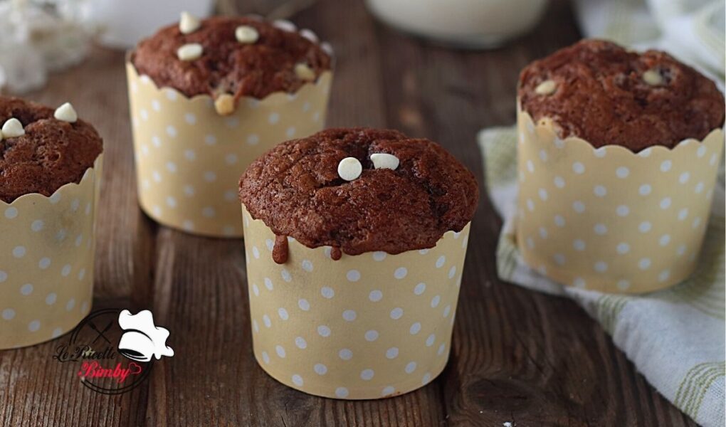 MUFFIN AL CACAO BIMBY SENZA BURRO