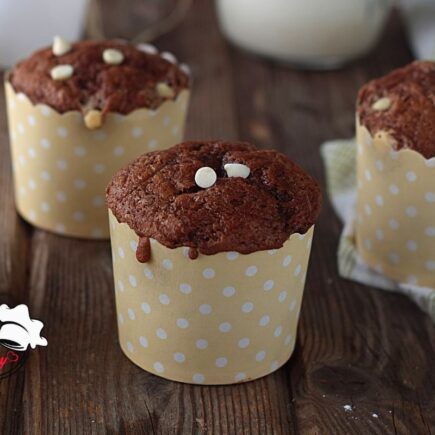 MUFFIN AL CACAO BIMBY SENZA BURRO