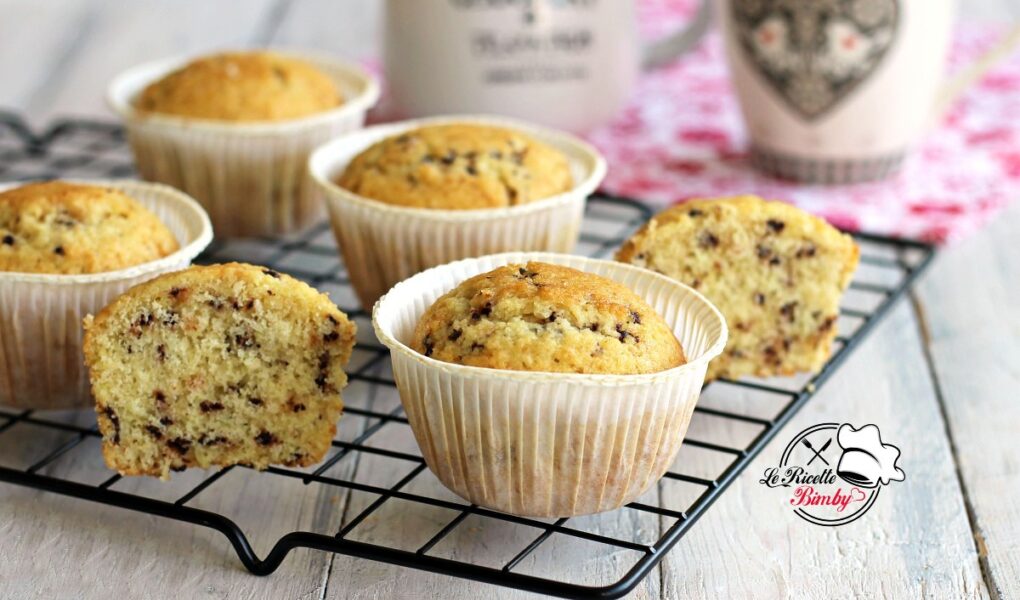 MUFFIN AL COCCO E CIOCCOLATO BIMBY
