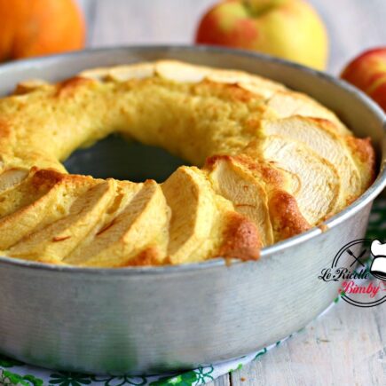CIAMBELLA ALL'ARANCIA E MELE BIMBY