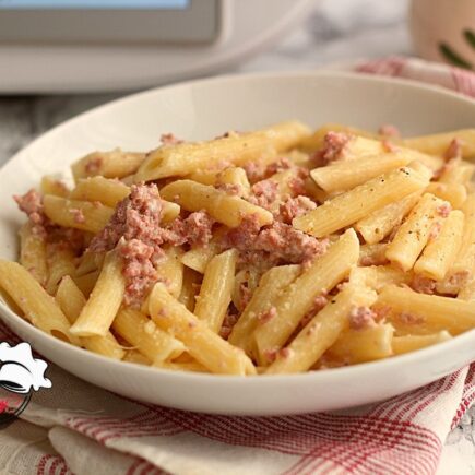 PASTA ALLA NORCINA RICETTA BIMBY