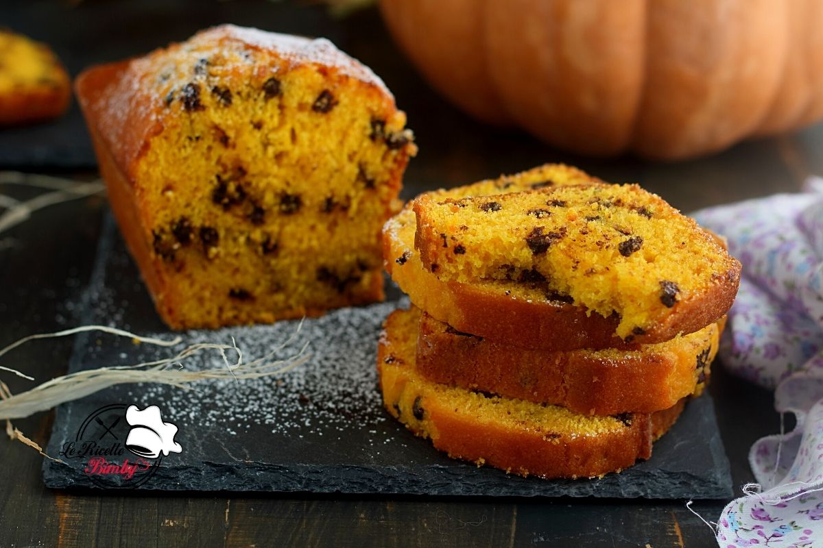 PLUMCAKE ALLA ZUCCA E GOCCE DI CIOCCOLATO