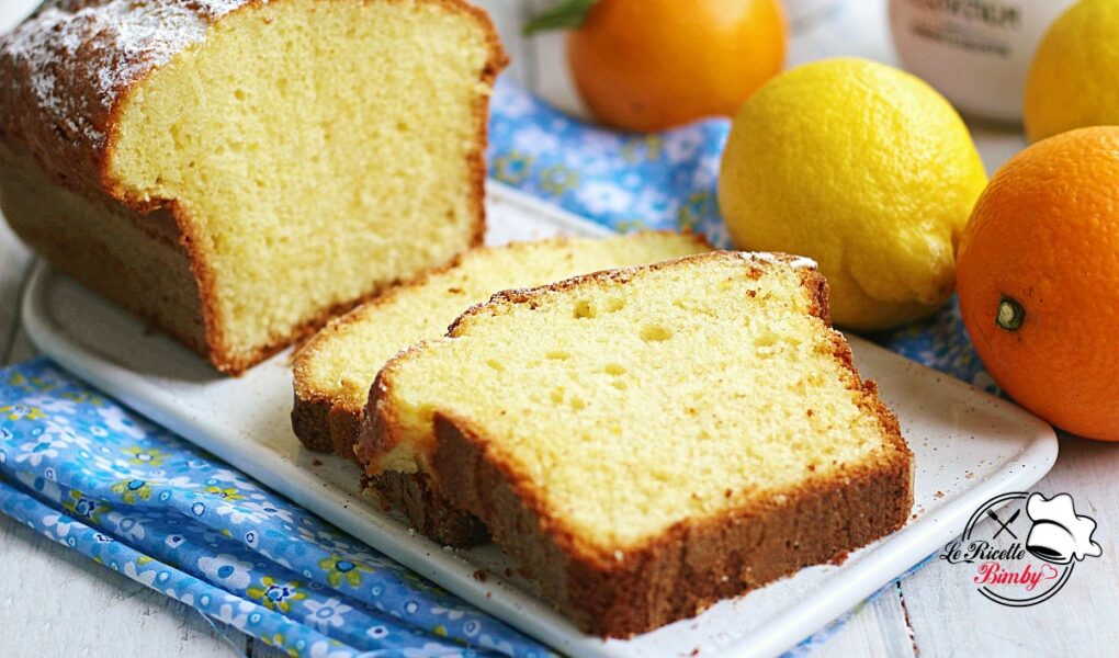 PLUMCAKE ARANCIA E LIMONE BIMBY