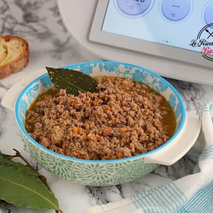 RAGÙ BIANCO DI SALSICCIA BIMBY