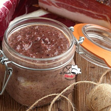 SUGO AL RADICCHIO E SPECK BIMBY