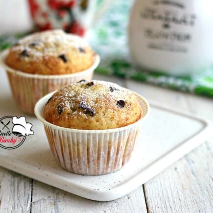 MUFFIN ALLA BANANA E CIOCCOLATO BIMBY