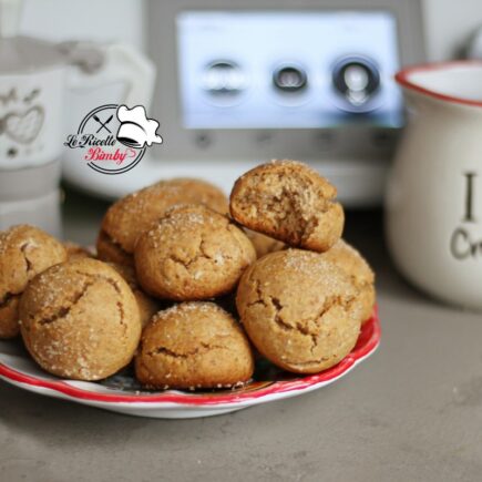 BISCOTTI INTEGRALI AL MIELE BIMBY