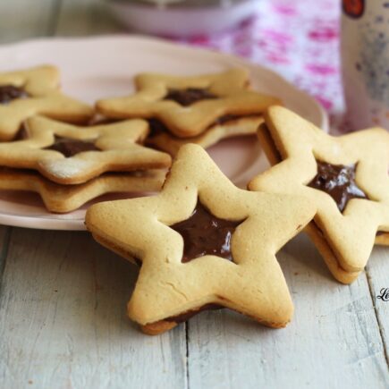 BISCOTTI STELLINE ALLA NUTELLA BIMBY