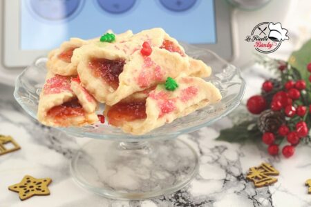 BISCOTTO FIOCCHETTO DI NATALE BIMBY alla marmellata