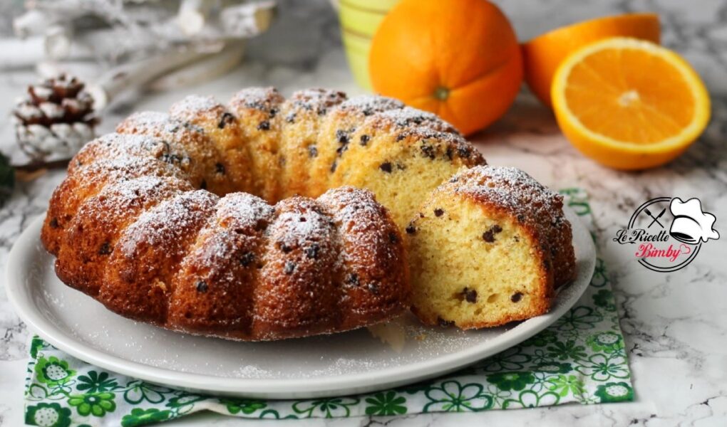 CIAMBELLA ALL'ARANCIA E CIOCCOLATO BIMBY