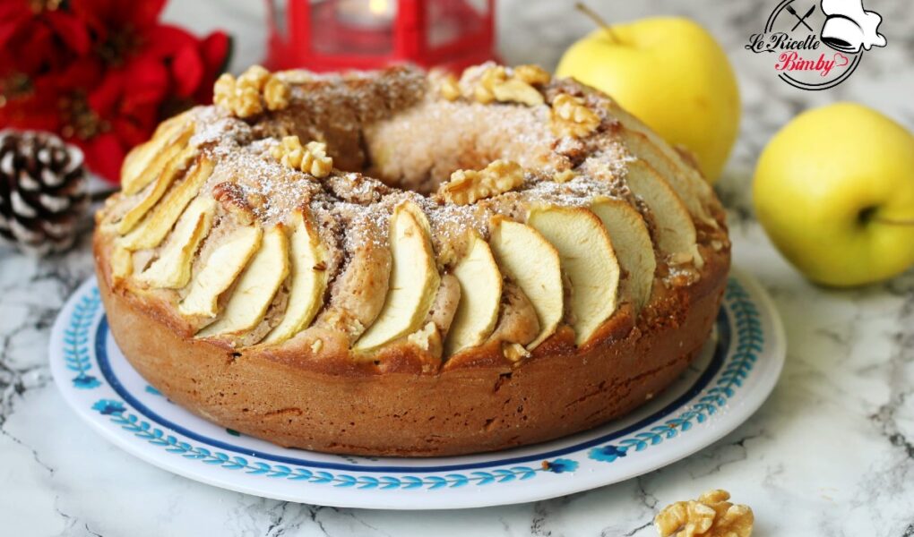 CIAMBELLA DI MELE E NOCI BIMBY