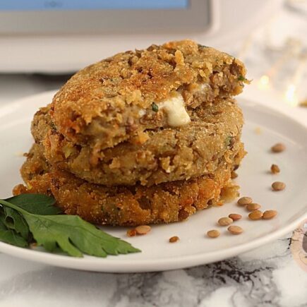 COTOLETTE DI LENTICCHIE FILANTI BIMBY