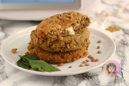 COTOLETTE DI LENTICCHIE FILANTI BIMBY