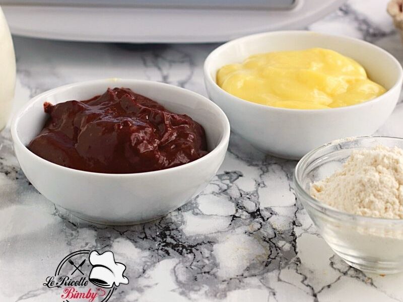CREMA PASTICCERA CLASSICA E AL CACAO BIMBY