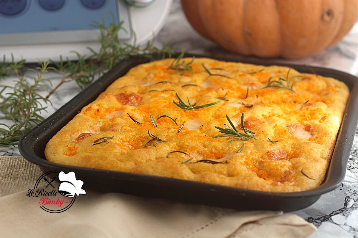 FOCACCIA ALLA ZUCCA BIMBY