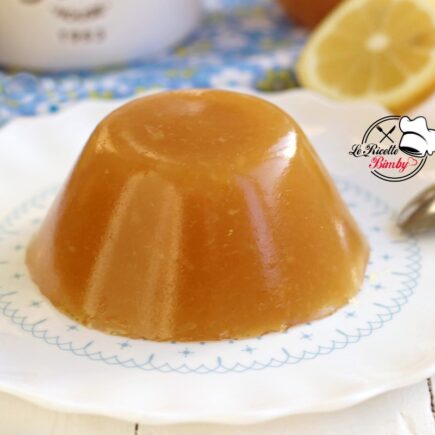 GELATINA AL LIMONE E ZENZERO BIMBY