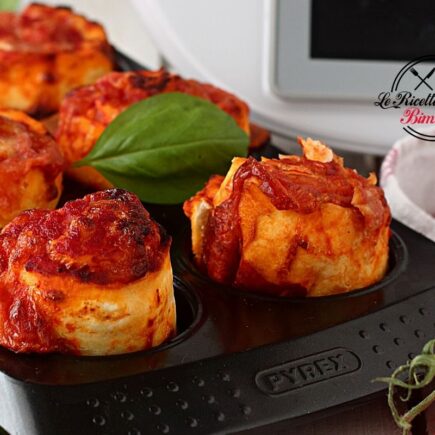 MUFFIN PIZZA RICETTA BIMBY