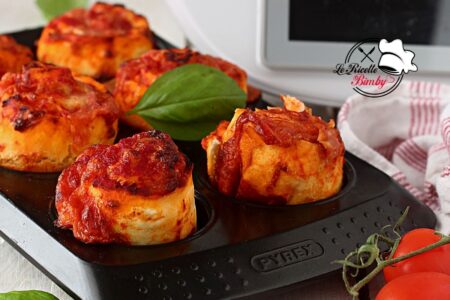 MUFFIN PIZZA RICETTA BIMBY