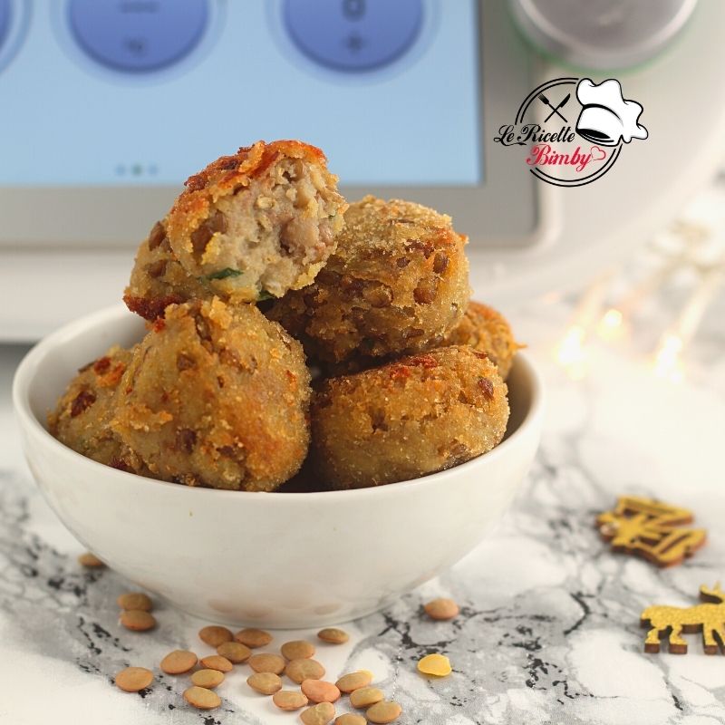 POLPETTE DI LENTICCHIE BIMBY