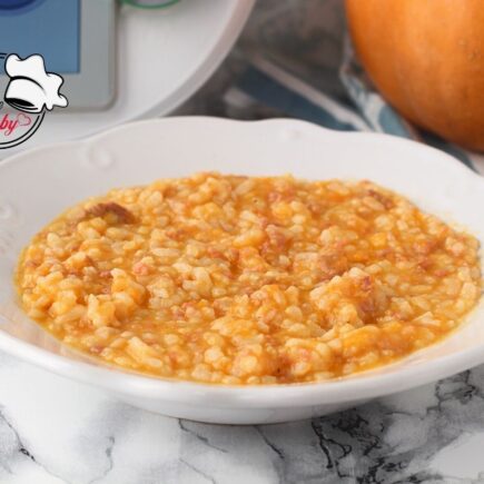RISOTTO ALLA ZUCCA E SALSICCIA BIMBY