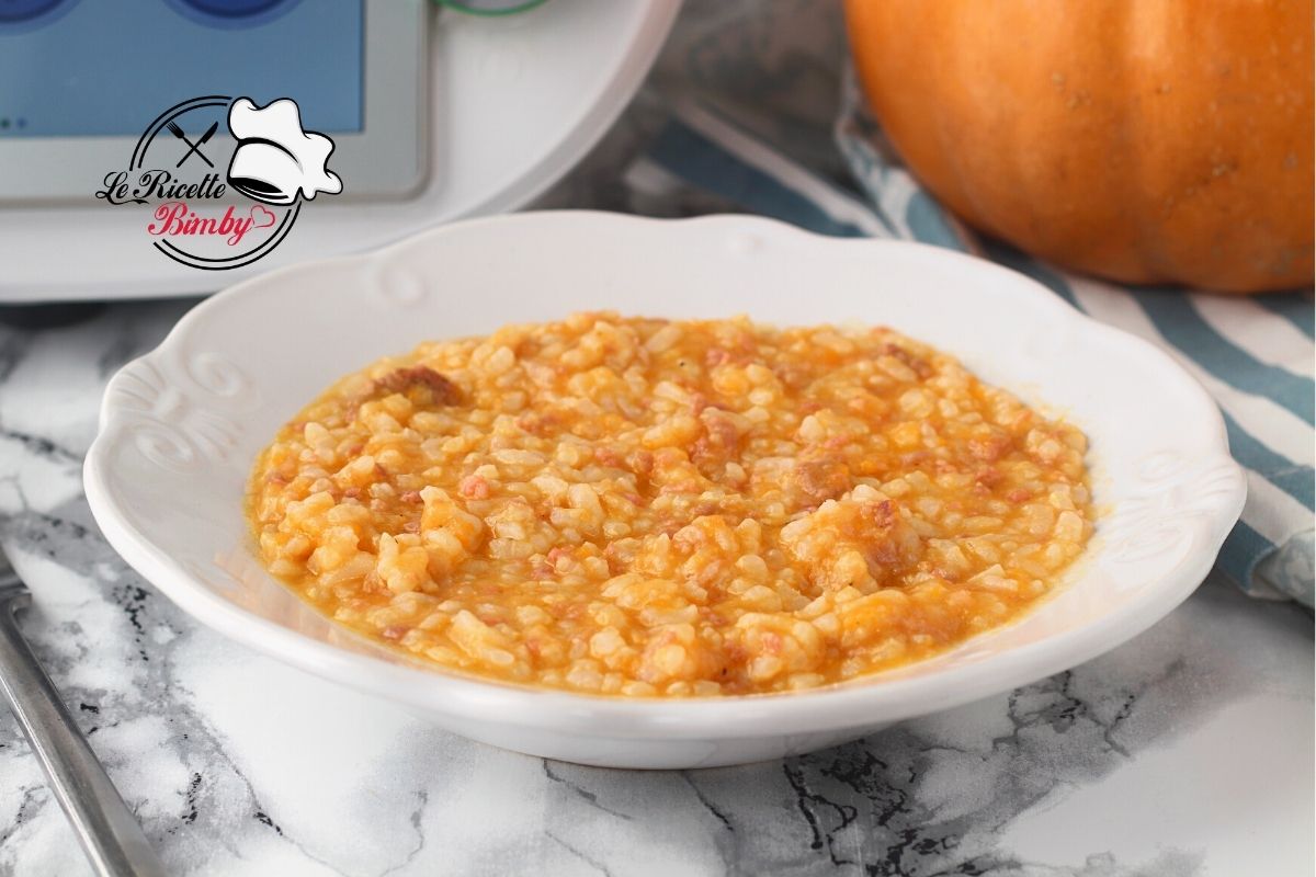 RISOTTO ALLA ZUCCA E SALSICCIA BIMBY