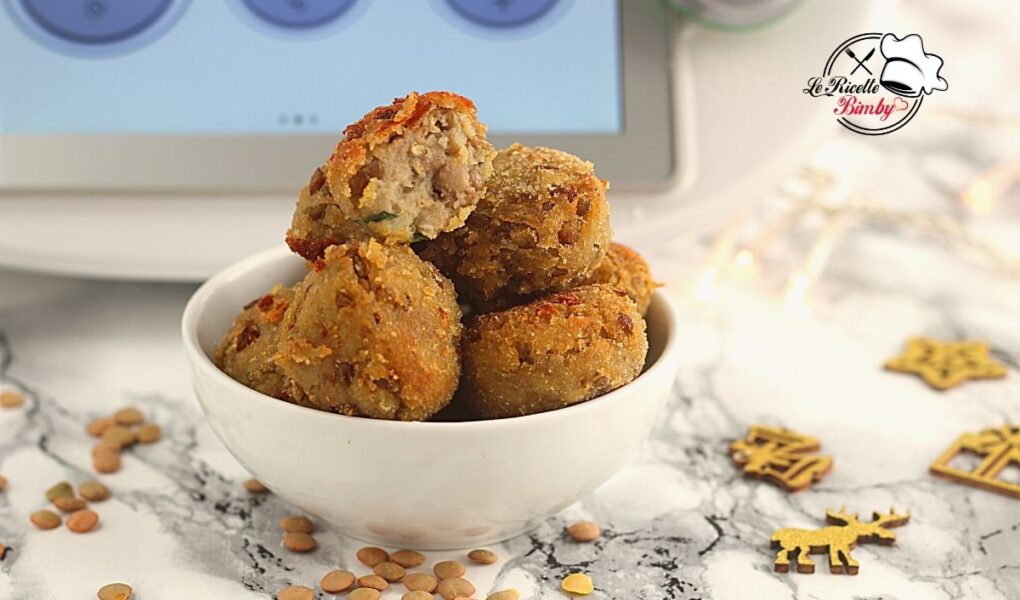 POLPETTE DI LENTICCHIE BIMBY