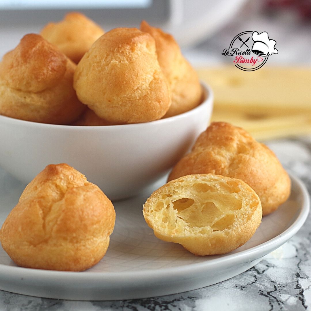 BIGNE' SALATI AL FORMAGGIO BIMBY&nbsp;