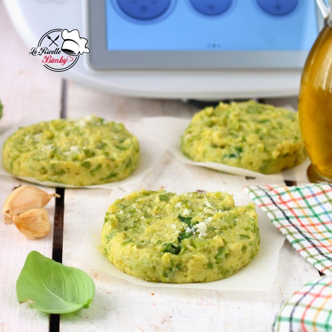 BURGER DI ZUCCHINE RICETTA BIMBY
