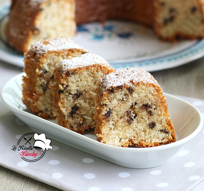 CIAMBELLA AL COCCO YOGURT E CIOCCOLATO