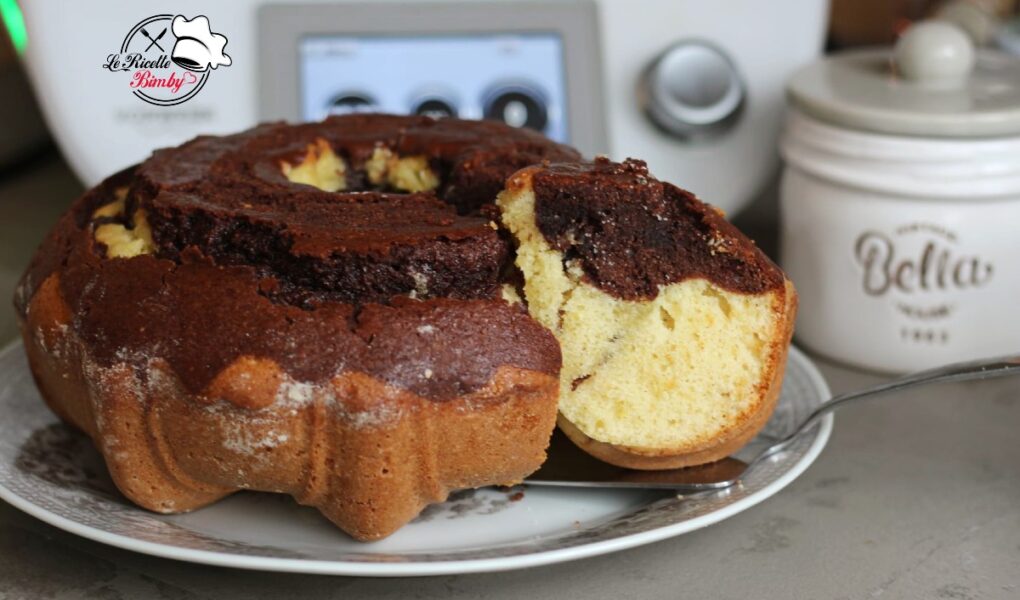 CIAMBELLA ALLO YOGURT BICOLORE BIMBY