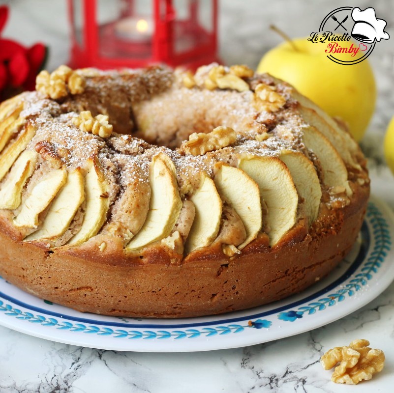CIAMBELLA DI MELE E NOCI BIMBY | Le Ricette Bimby