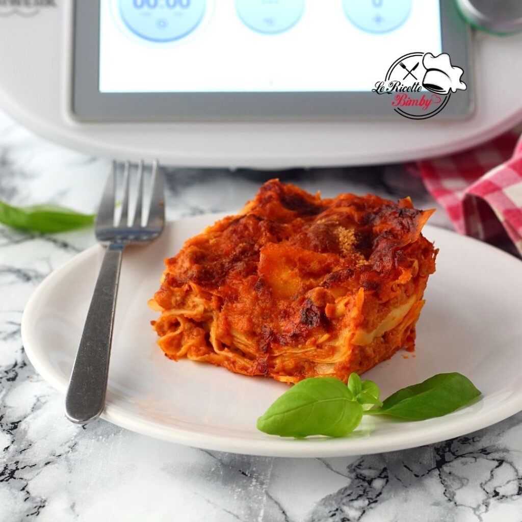 LASAGNE ALLA BOLOGNESE RICETTA BIMBY 