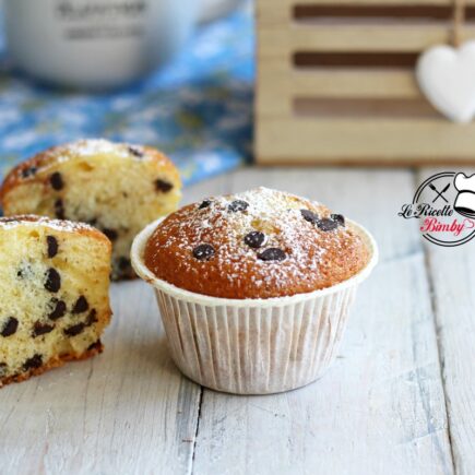 MUFFIN ALLA PANNA E CIOCCOLATO BIMBY EV