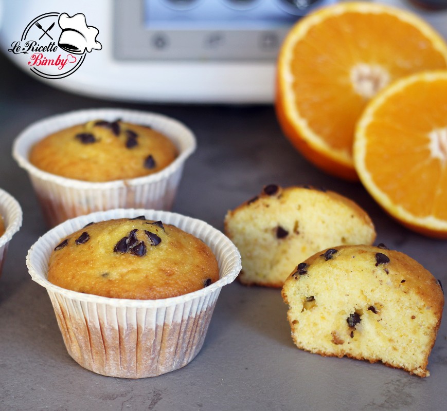 MUFFIN ALL'ARANCIA E CIOCCOLATO BIMBY MUFFIN ALL'ARANCIA E CIOCCOLATO BIMBY