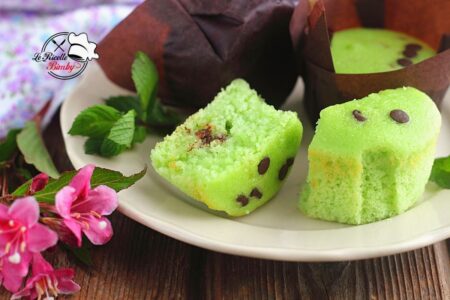 MUFFIN MENTA E GOCCE DI CIOCCOLATO BIMBY