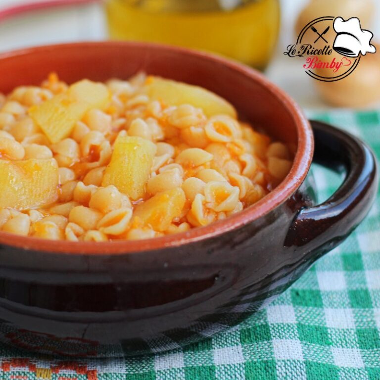 PASTA E PATATE BIMBY Primo Piatto Facile | Le Ricette Bimby