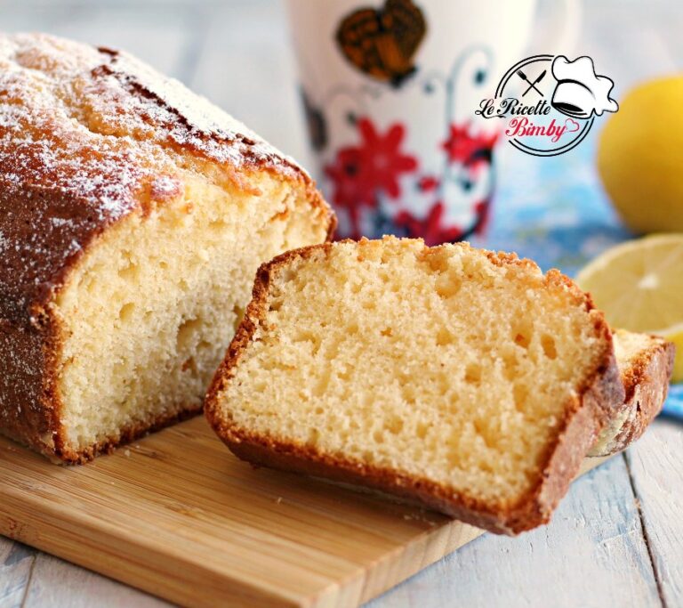 PLUMCAKE AL LIMONE E YOGURT BIMBY 7 VASETTI | Le Ricette Bimby