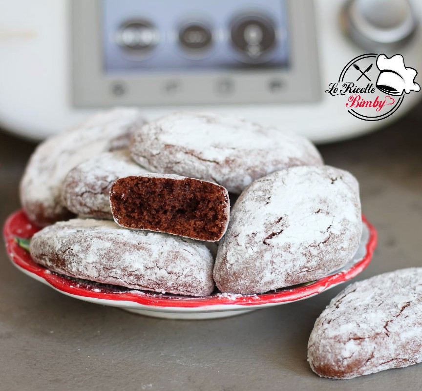 RICCIARELLI DI SIENA AL CIOCCOLATO BIMBY