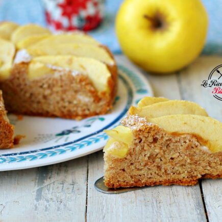 TORTA INTEGRALE ALLE MELE BIMBY